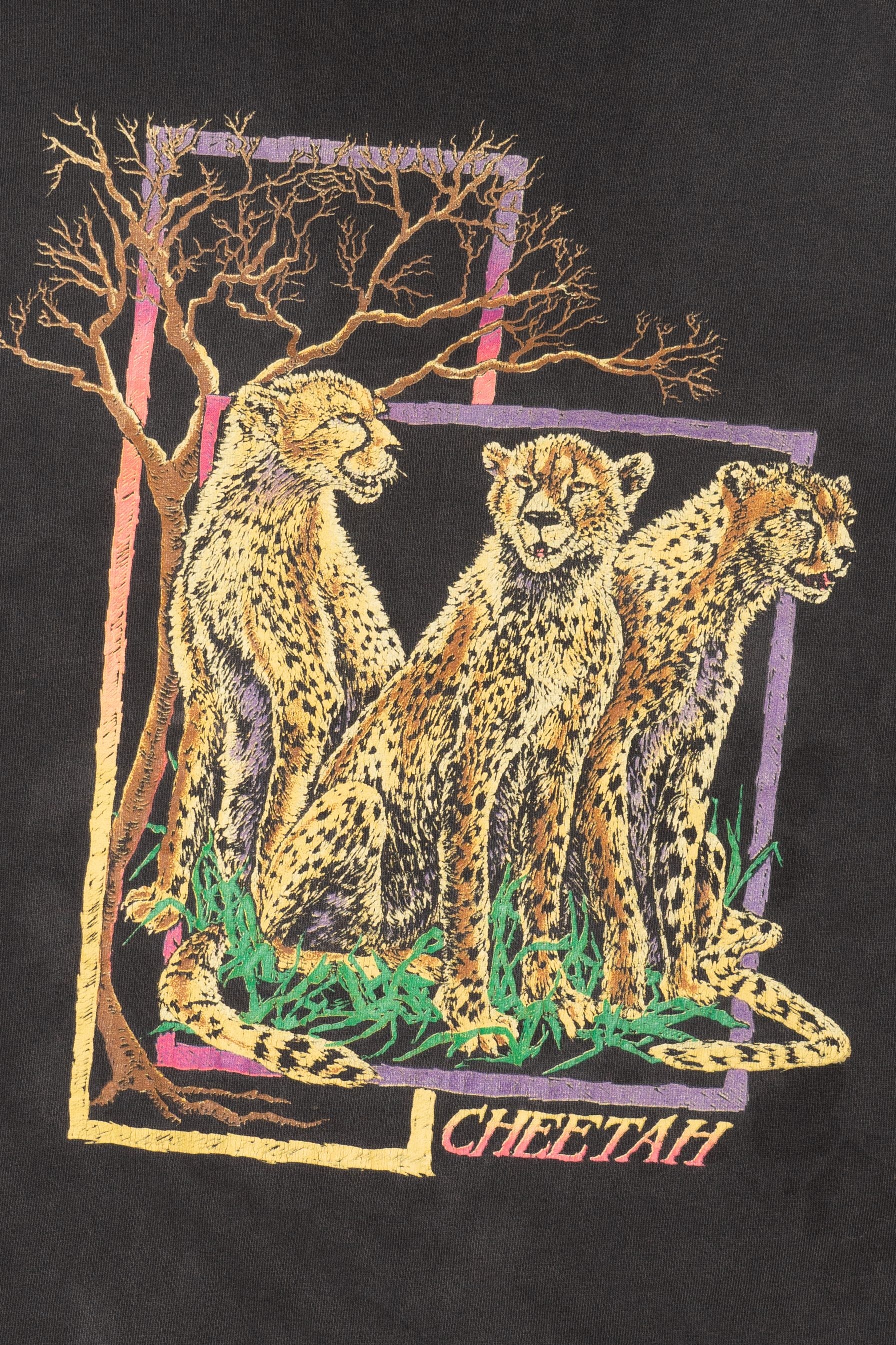 Vintage Cheetahs Single Stitch T-Shirt (1990s)
