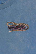 Vintage Brushpopper Wrangler Acid Wash Single StitchT-Shirt (1990s)
