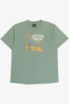 Vintage Distressed Phish "Summer '95" Tour T-Shirt Jim Pollock Illustration T-Shirt (1990s)