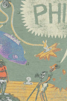 Vintage Distressed Phish "Summer '95" Tour T-Shirt Jim Pollock Illustration T-Shirt (1990s)