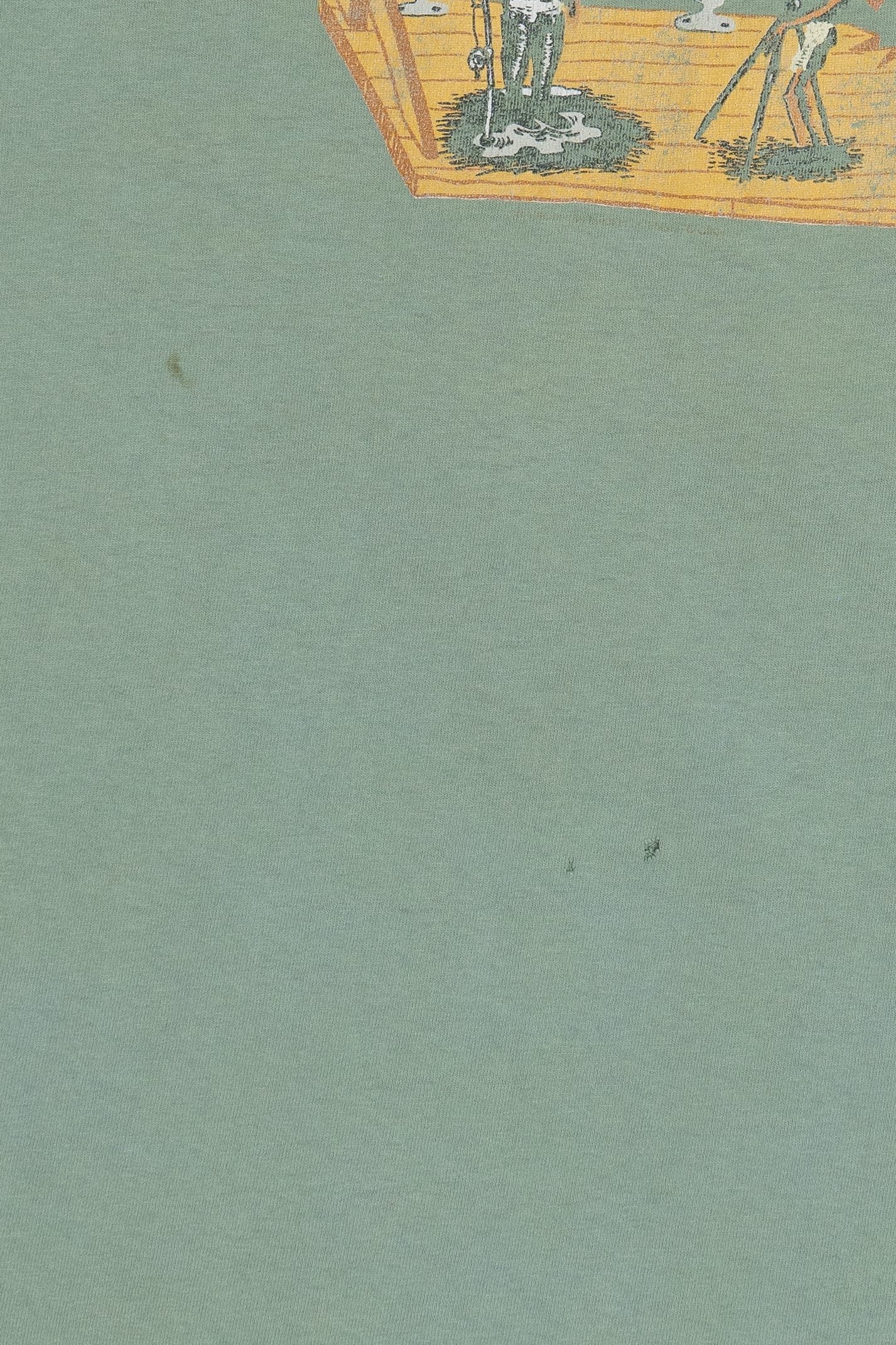 Vintage Distressed Phish "Summer '95" Tour T-Shirt Jim Pollock Illustration T-Shirt (1990s)