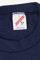 Vintage Embossed Goat Glacier National Park "Go Climb A Glacier" Single Stitch T-Shirt (1990s)