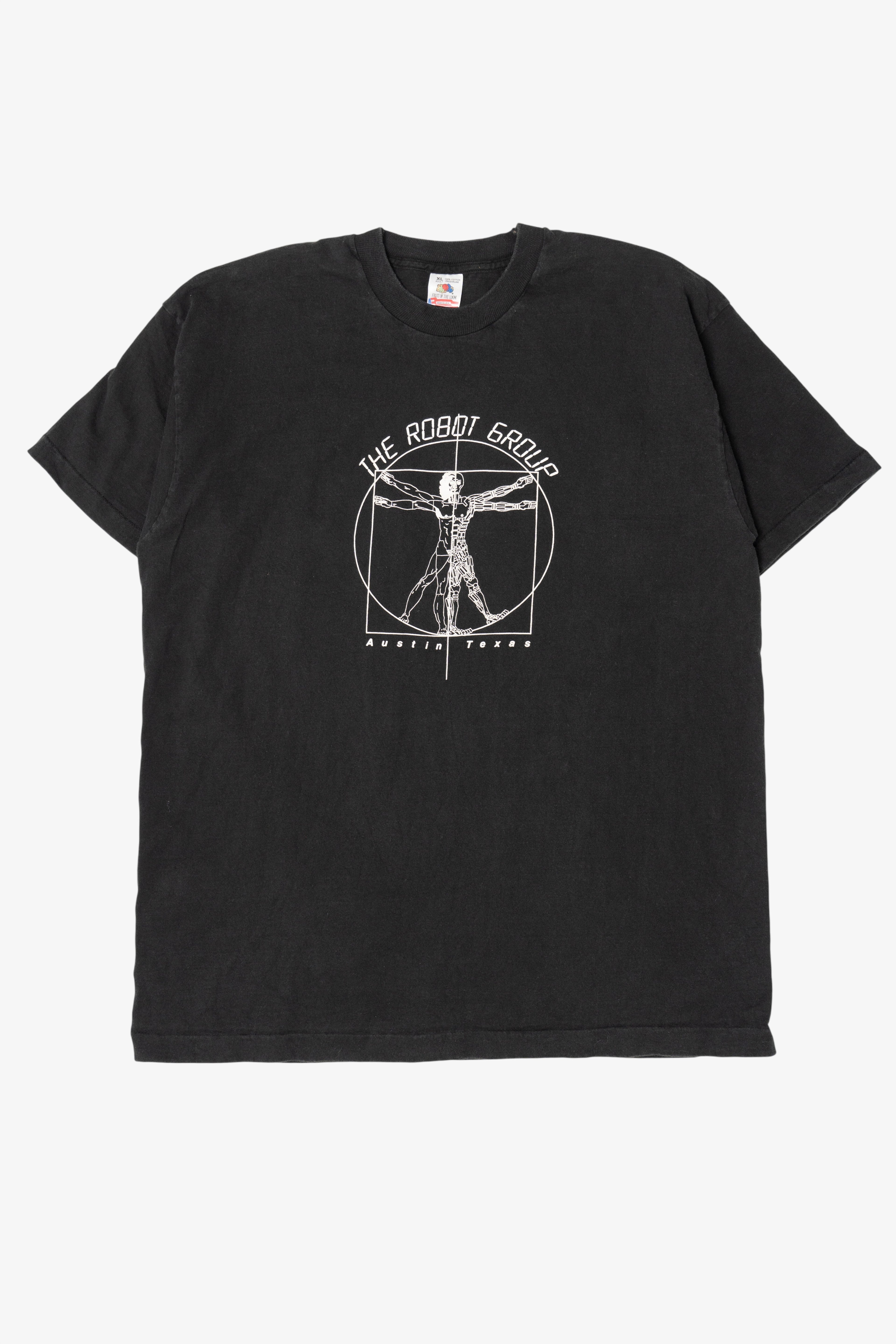 Vintage "The Robot Group, Austin Texas" Single Stitch T-Shirt (1990s)