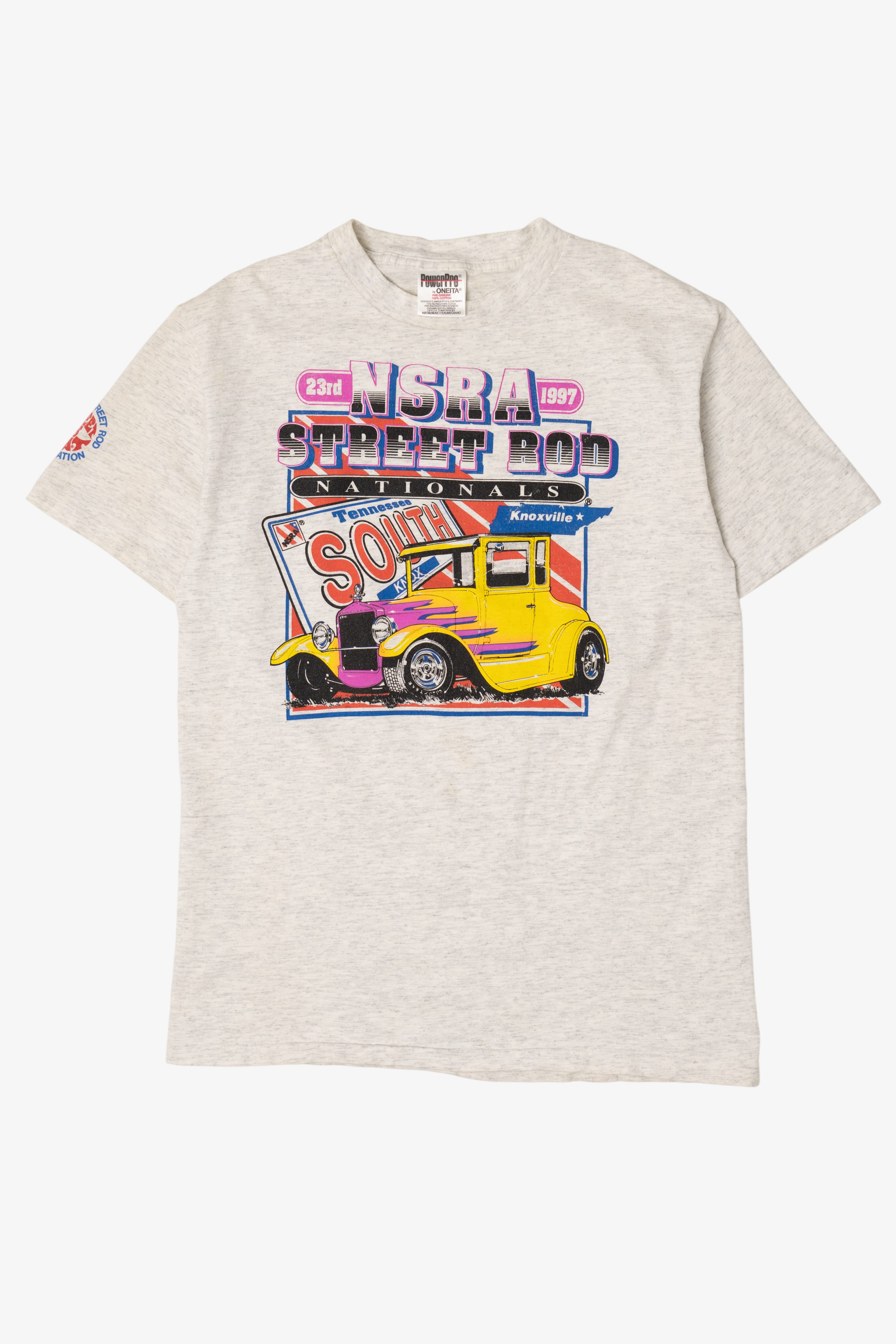 Vintage National Street Rod Nationals 1997 Single Stitch T-Shirt (1990s)