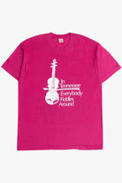 Vintage "In Tennessee Everybody Fiddles Around" Screen Stars T-Shirt (1980s)