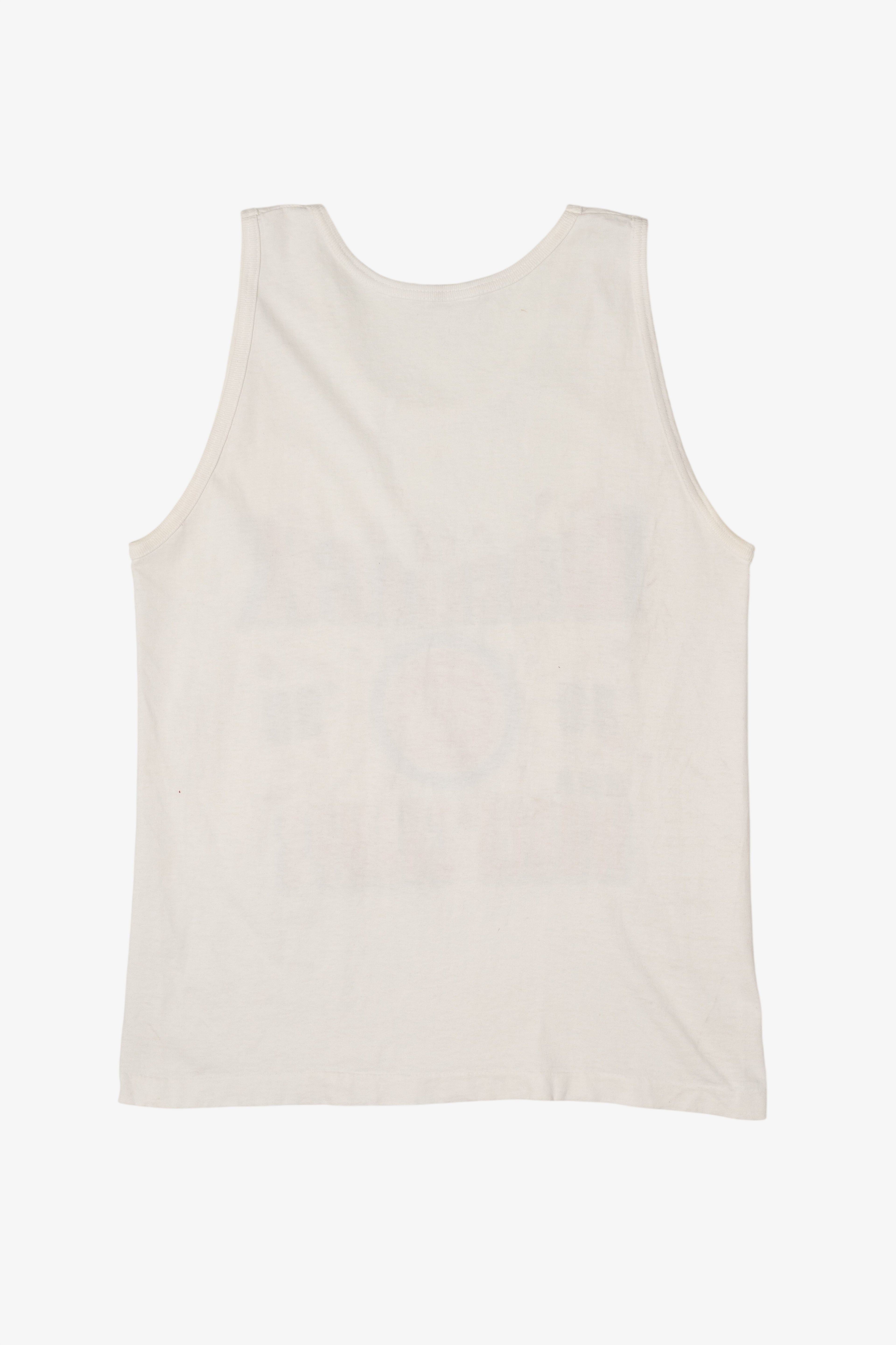 Vintage "Back To Back NBA World Champs" Detroit Pistons Sleeveless T-Shirt (1990s)