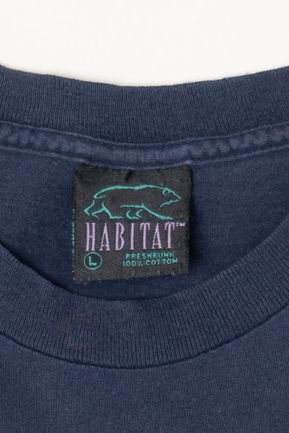 Vintage Otters With Seas Urchins Single Stitch T-Shirt (1990s)