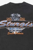 Vintage "The Party Never Ends" Skeletons At Mount Rushmore Sturgis T-Shirt (2000s)