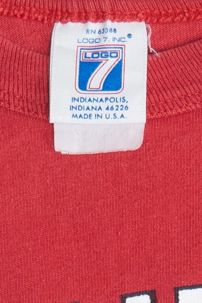 Vintage "Cincinnati Reds" Mascot Logo 7 T-Shirt (1990s)