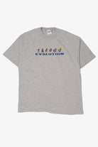Vintage Kansas University Jayhawks Evolution T-Shirt (2000s)