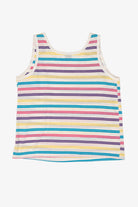 Vintage Allana Striped Sleeveless T-Shirt (1980s)