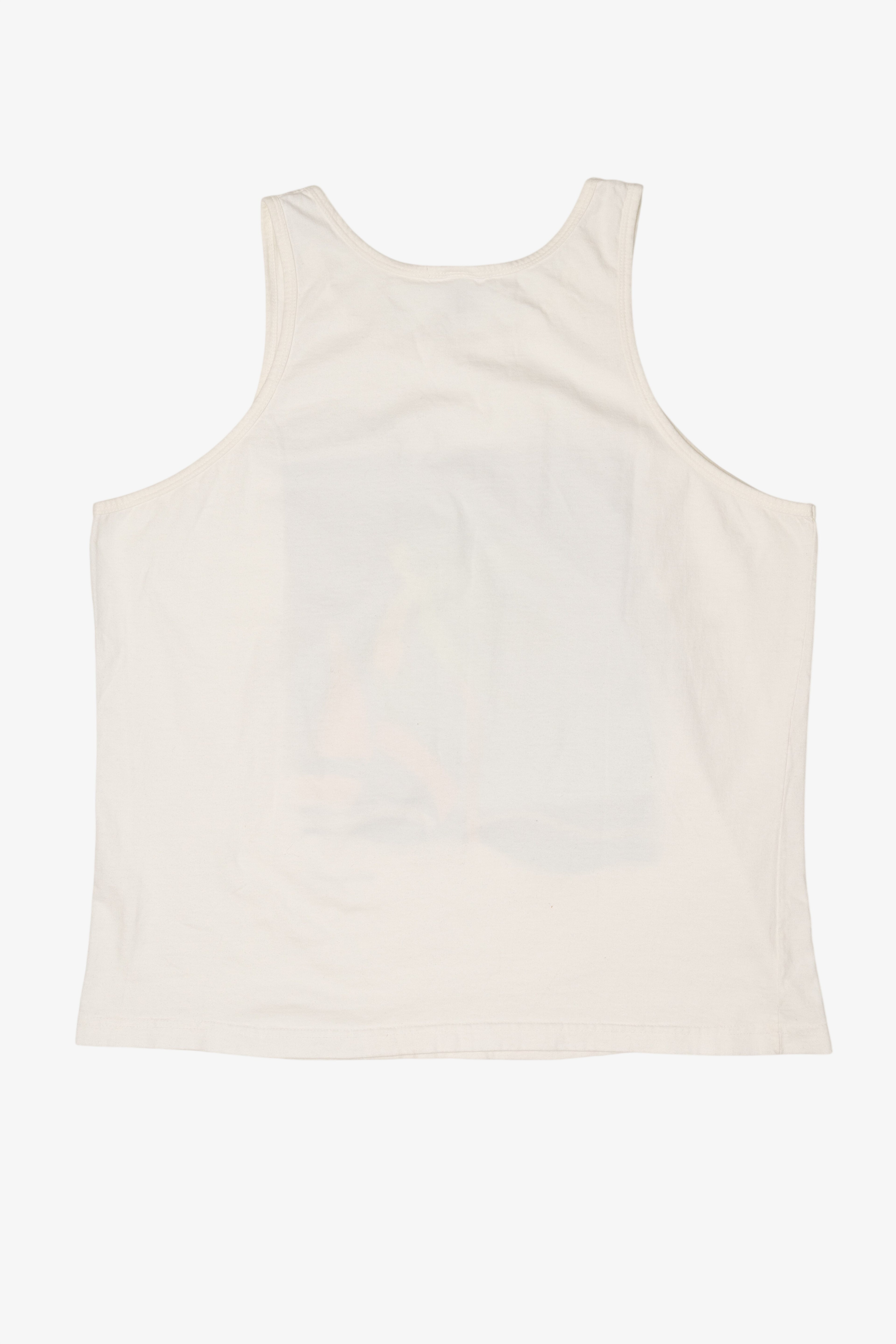 Vintage St. Lucia Island Sailboat Sleeveless T-Shirt (1990s)