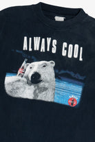 Vintage Coca-Cola "Always Cool" Polar Bear T-Shirt (2000s)