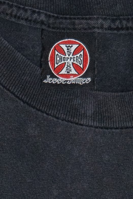 Vintage West Coast Choppers Jesse James "Custom Choppers" Motorcycle T-Shirt (2000s)
