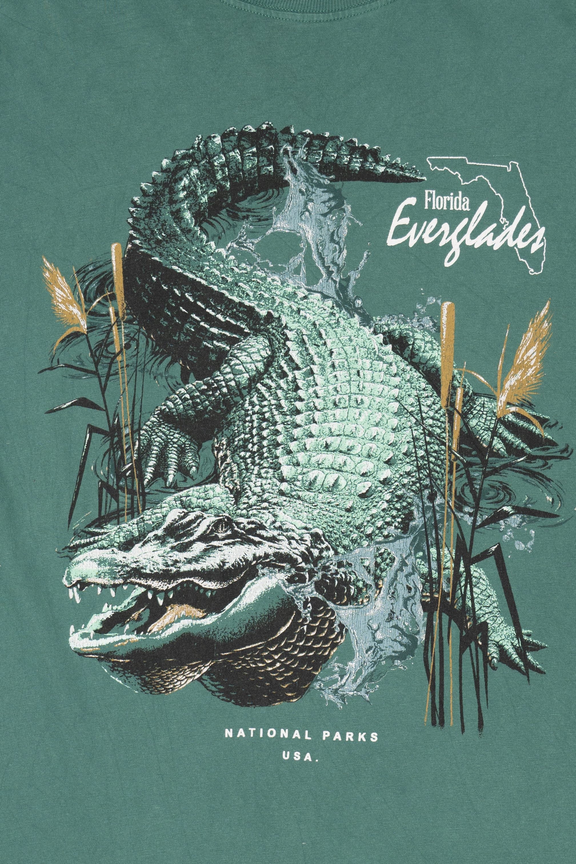 Florida Everglades Alligator T-Shirt (2000s)