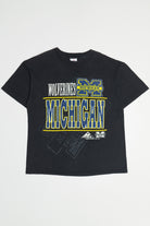 Vintage Wolverines University of Michigan Double Sided Single Stitch T-Shirt (1990s)