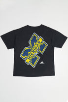 Vintage Wolverines University of Michigan Double Sided Single Stitch T-Shirt (1990s)