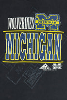 Vintage Wolverines University of Michigan Double Sided Single Stitch T-Shirt (1990s)