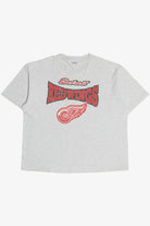 Vintage Detroit Red Wings Logo Single Stitch T-Shirt (1990s)