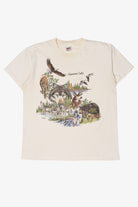 Vintage Wisconsin Dells Wildlife Single Stitch T-Shirt (1990s)