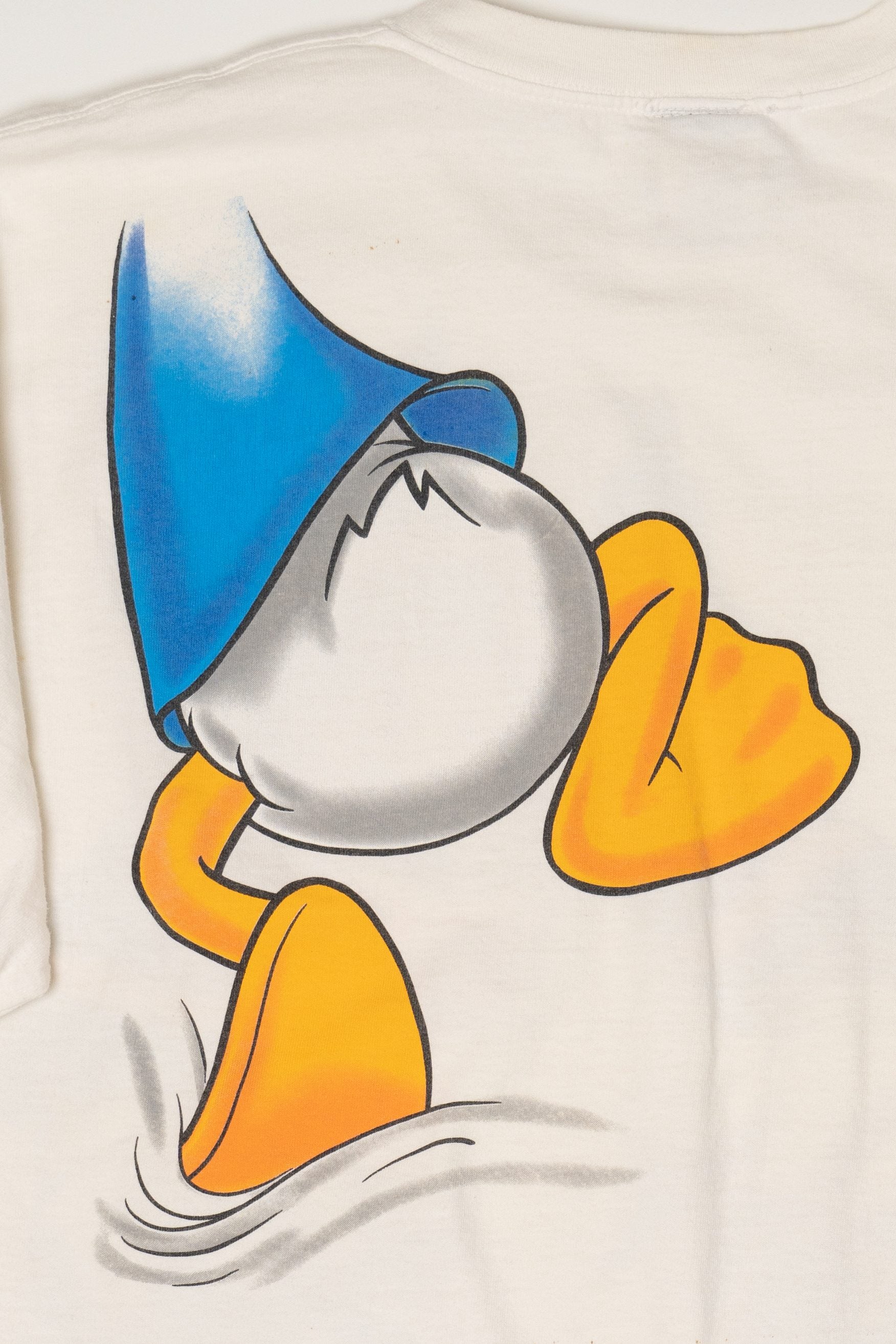 Vintage Donald Duck Front/Back Single Stitch T-Shirt (1990s)