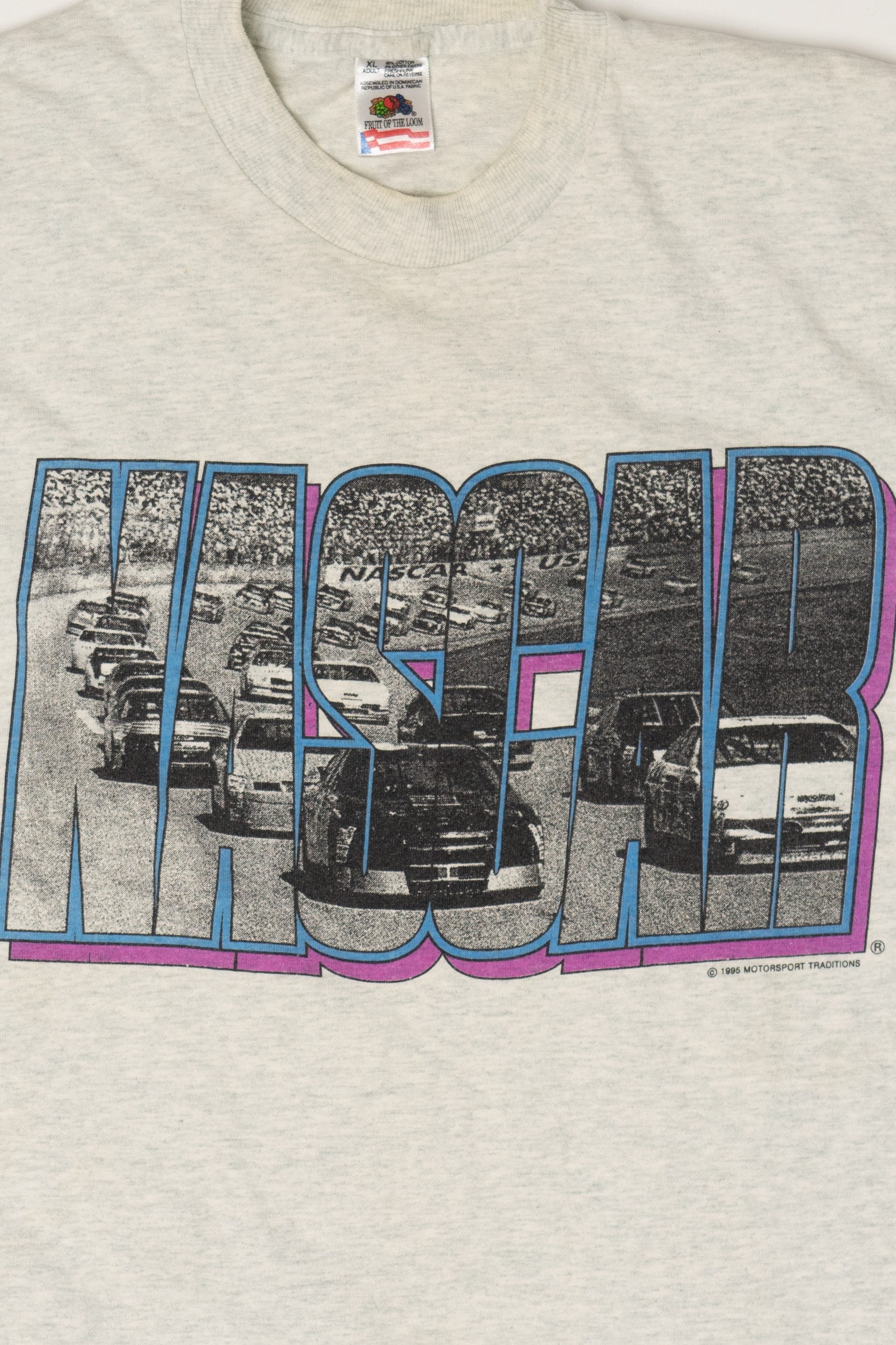 Vintage Nascar "Everything Else Is Just A Game" Single Stitch T-Shirt (1990s)