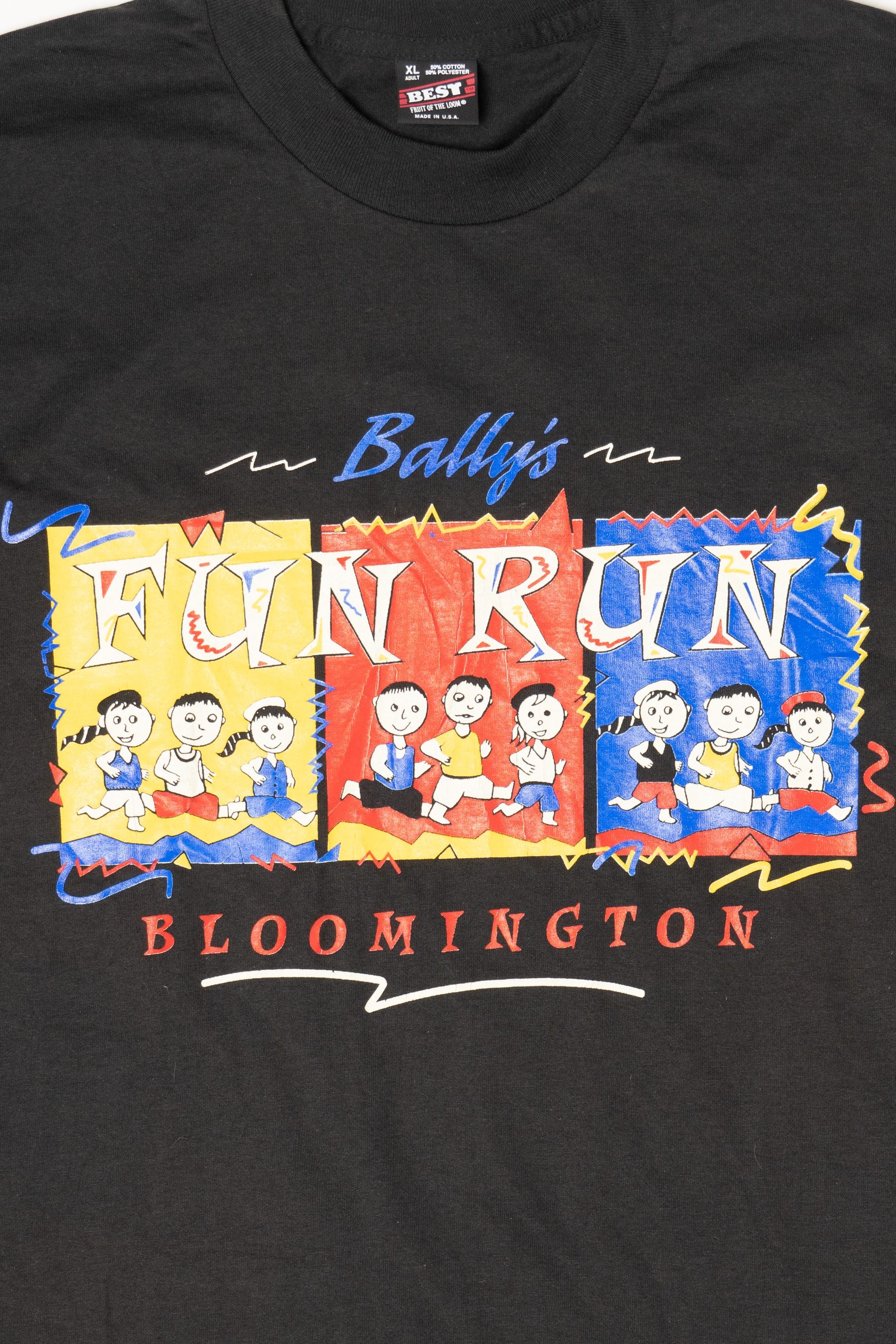 Vintage Bally's Fun Run Bloomington T-Shirt (1990s)