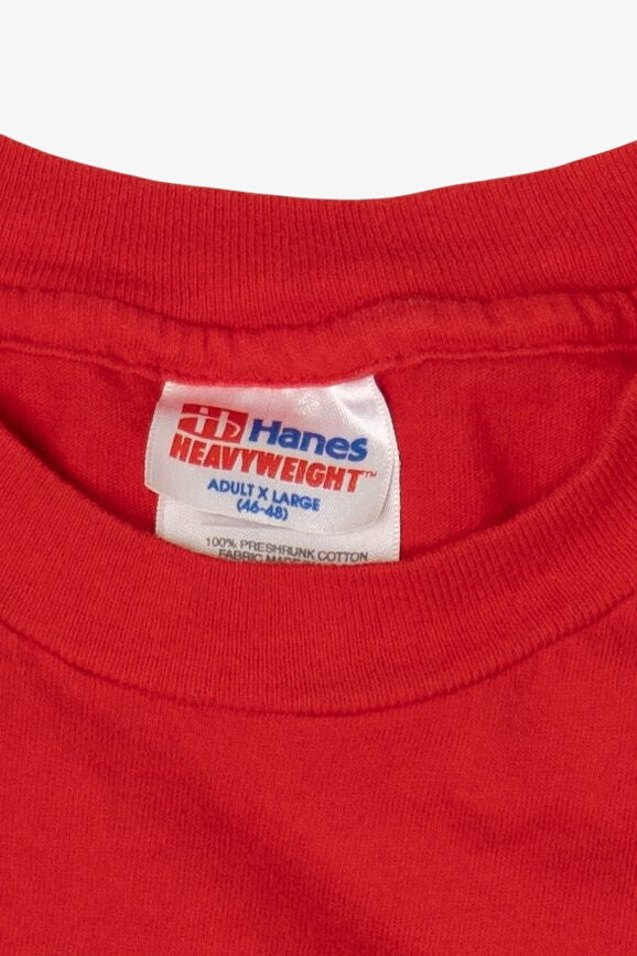 Vintage Philadelphia 76ers Basketball Single Stitch T-Shirt (1990s)