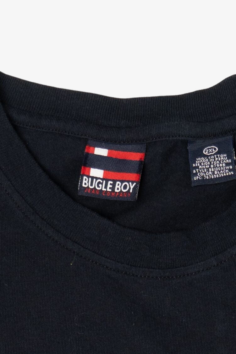 Vintage Black Bugle Boy T-Shirt (1990s)