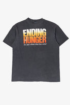 Vintage Ending Hunger Single Stitch T-Shirt (1990s)