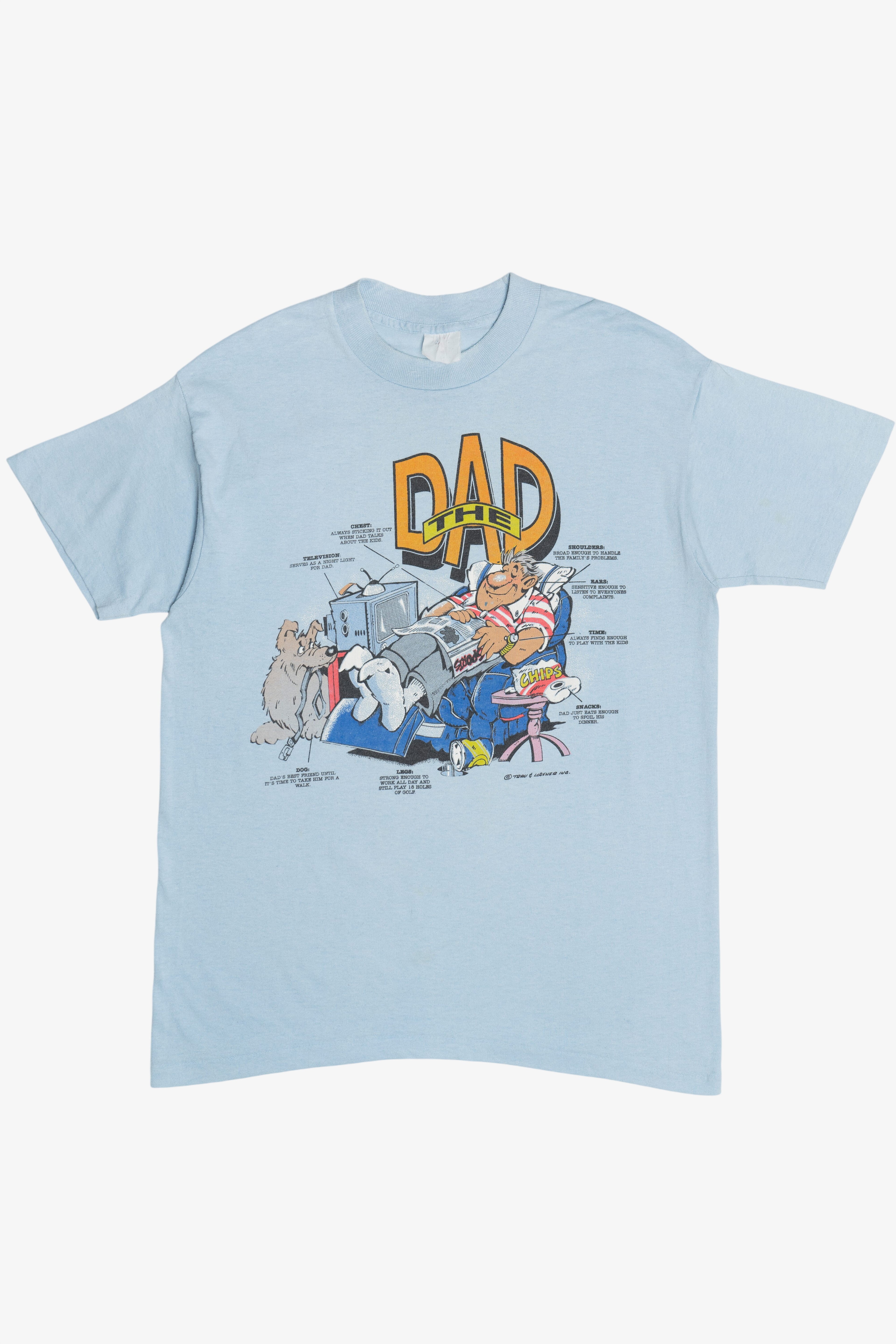 Vintage "The Dad" Humor T-Shirt (1990s)