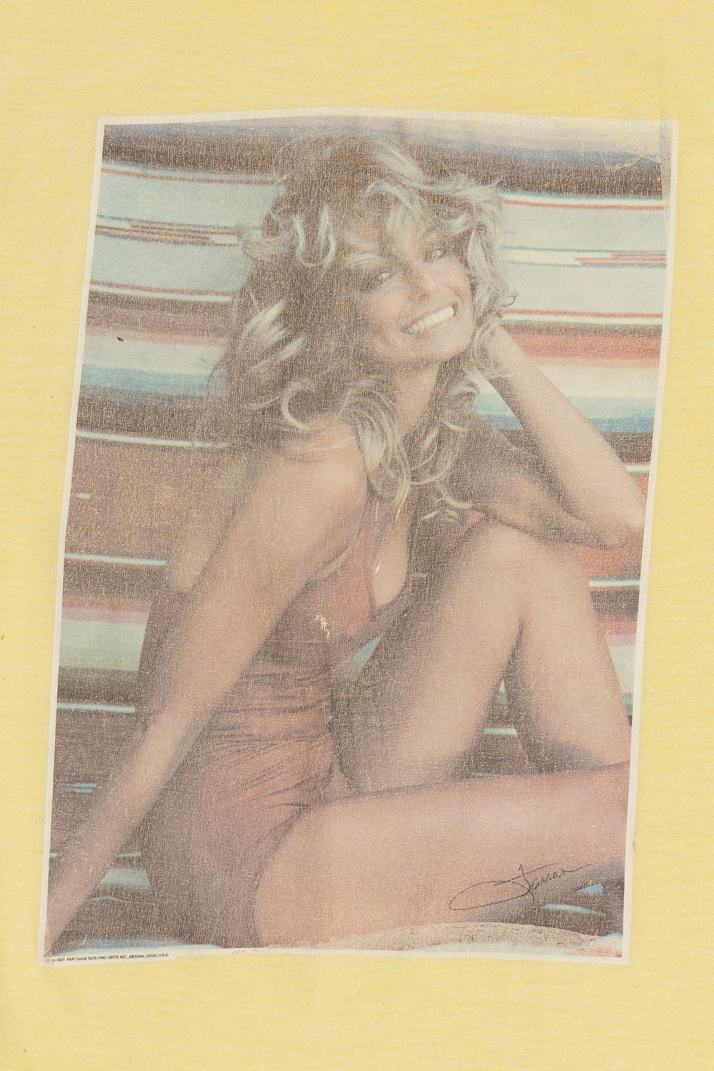 Vintage Farrah Fawcett Paper Thin T-Shirt (1970s)