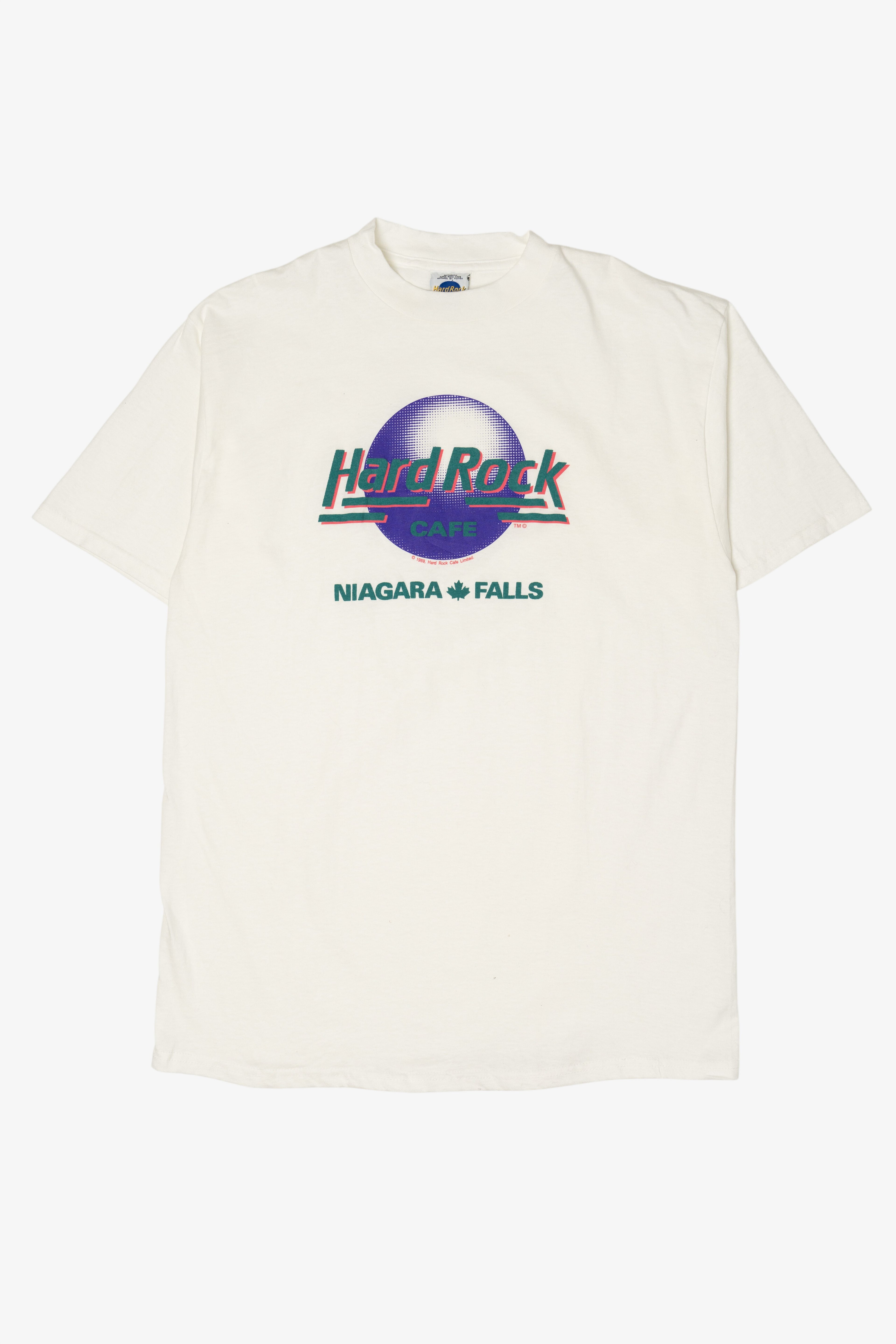 Vintage Niagara Falls Canada Hard Rock Cafe T-Shirt (1980s)
