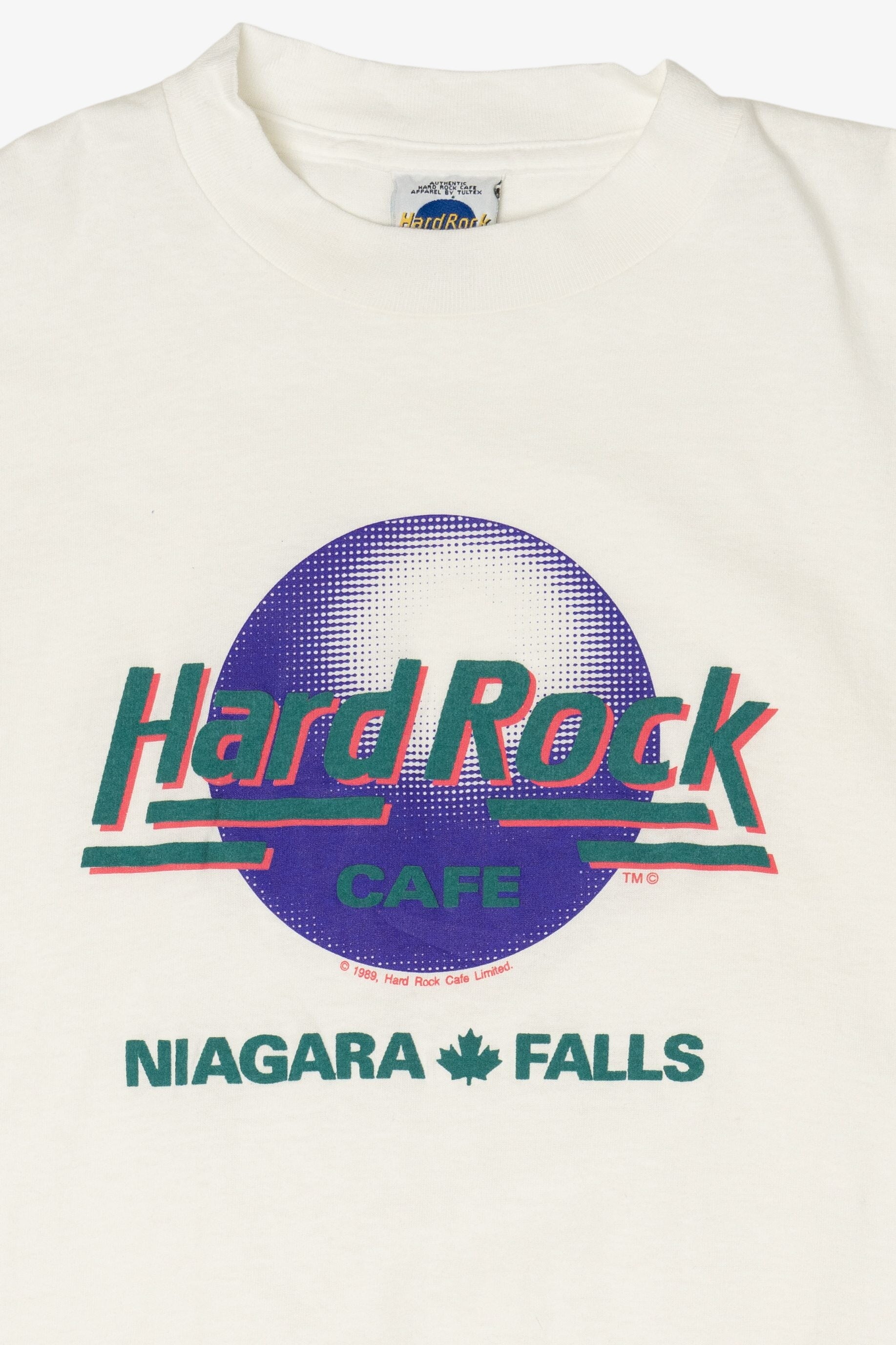 Vintage Niagara Falls Canada Hard Rock Cafe T-Shirt (1980s)