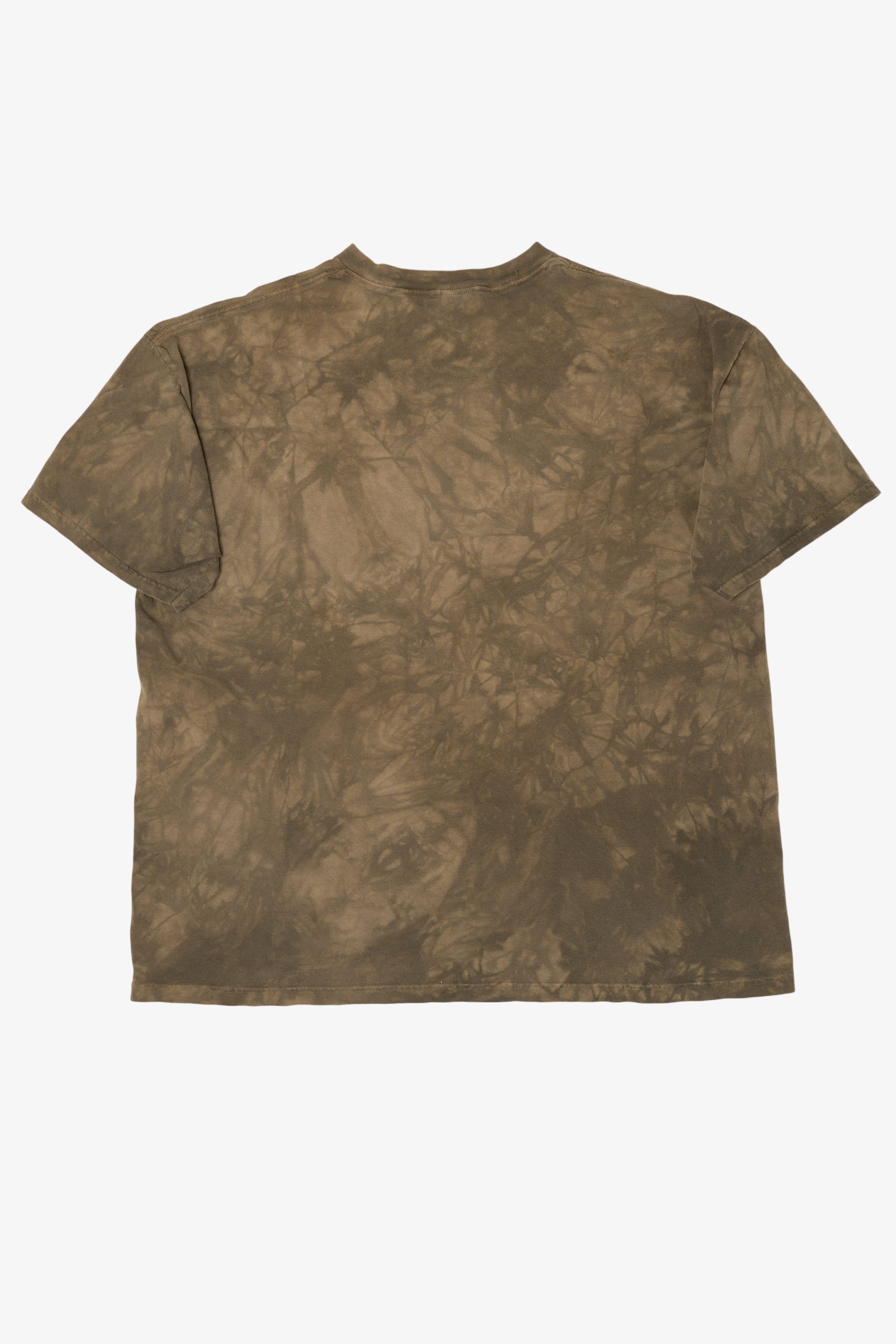 The Mountain Native American Herding Bison Tie Dye T-Shirt (2010s)