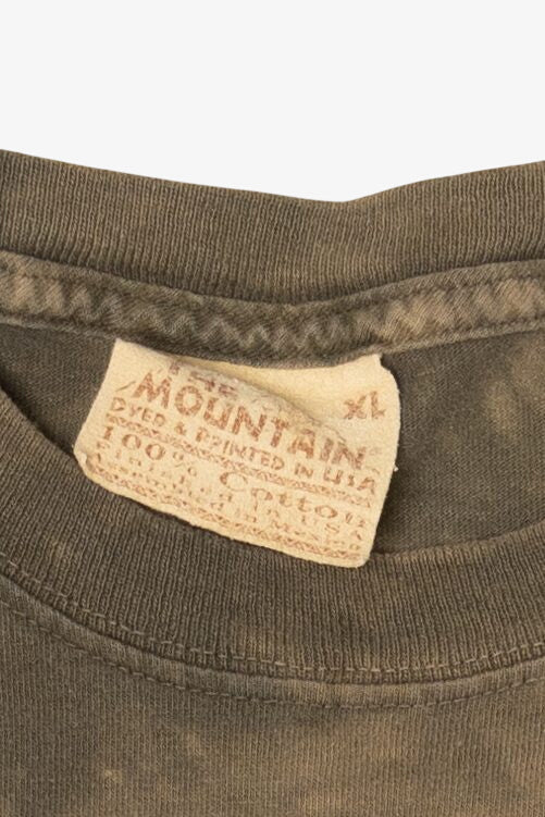 The Mountain Native American Herding Bison Tie Dye T-Shirt (2010s)