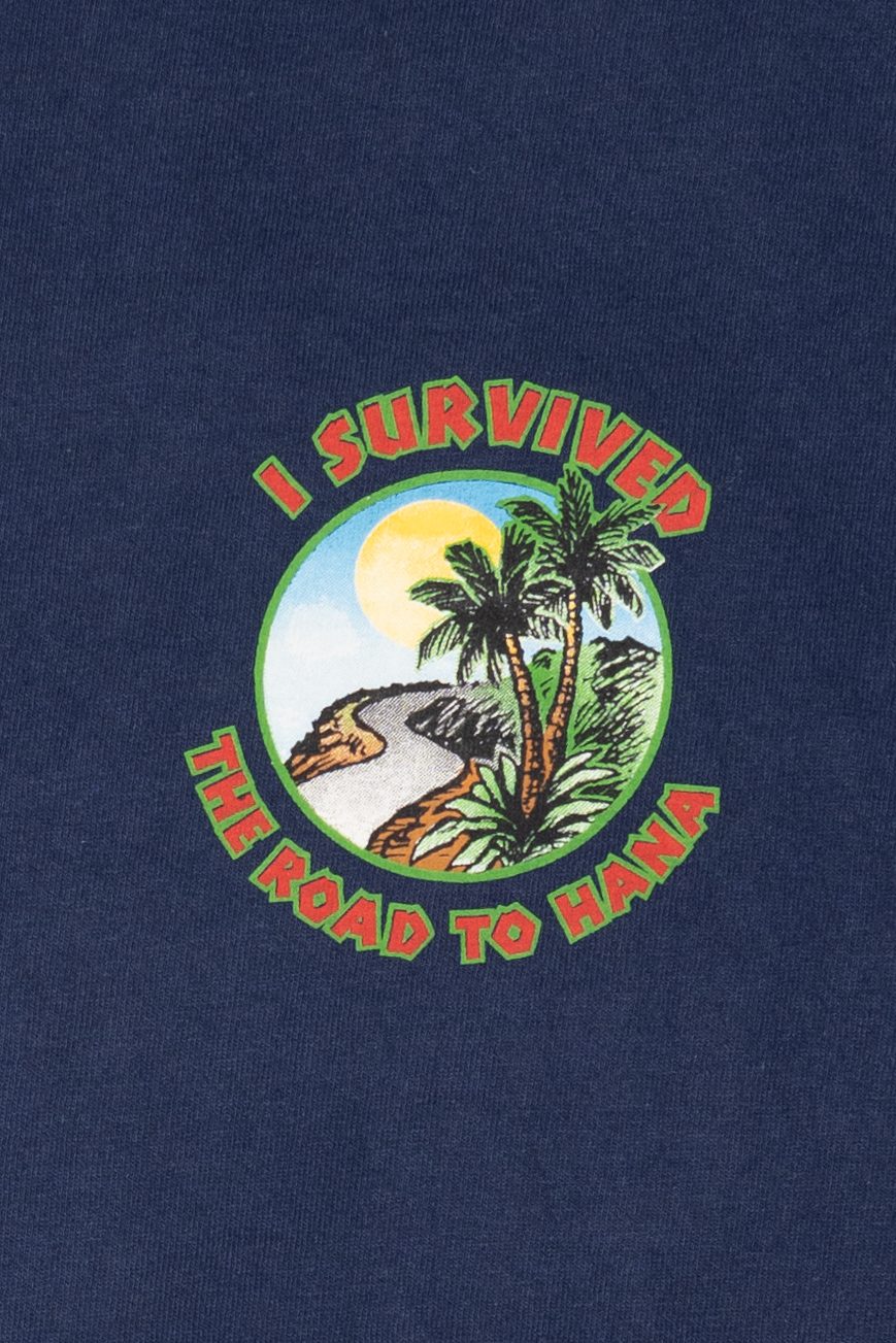 Vintage Maui "I Survived The Road To Hana" T-Shirt (2000s)