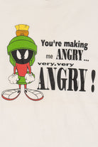 Vintage Marvin The Martian  "You're Making Me Angry" Classic Looney Tunes Single Stitch T-Shirt (1990s)