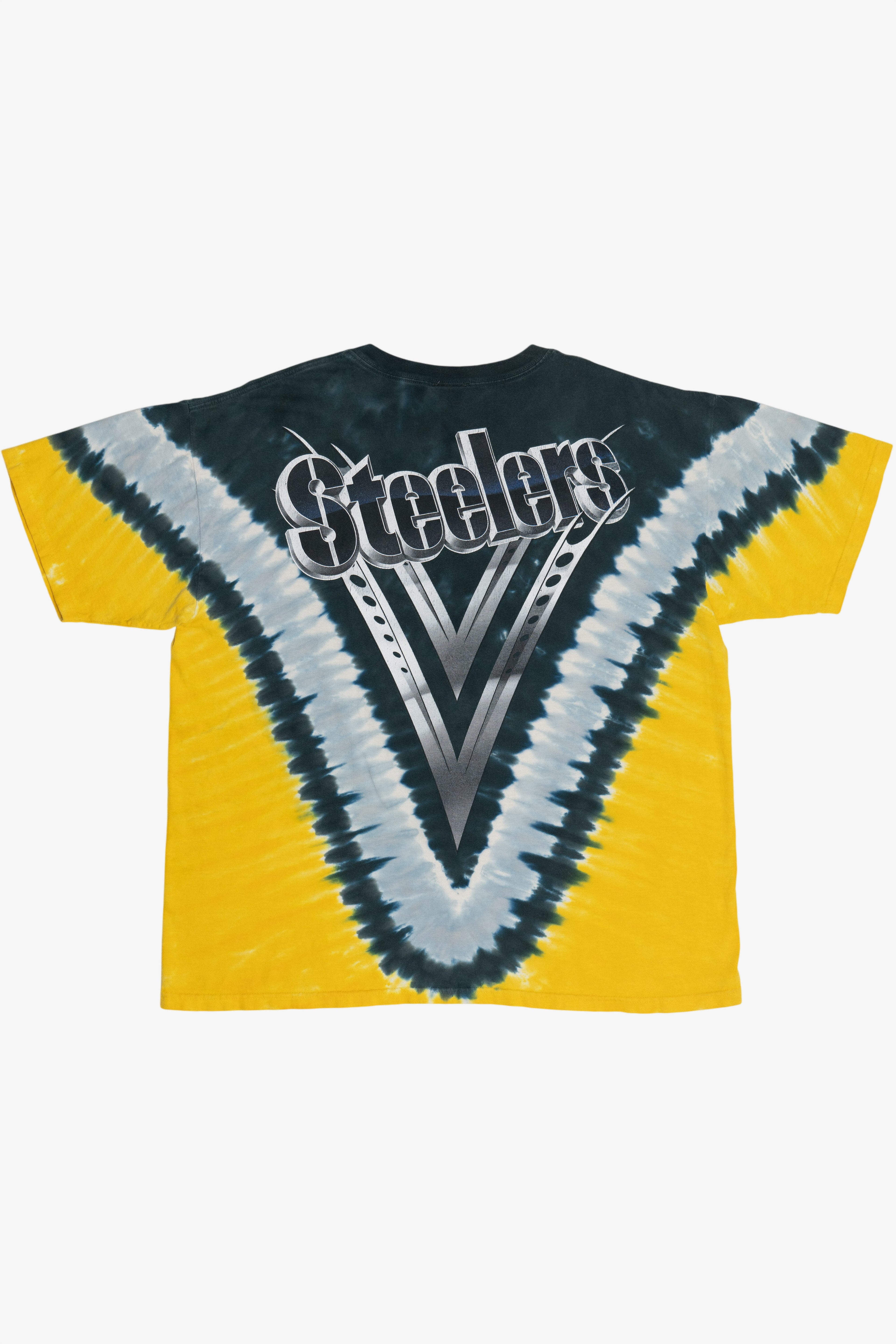 Vintage Pittsburgh Steelers NFL Team Apparel Tie Dye T-Shirt (2000s)
