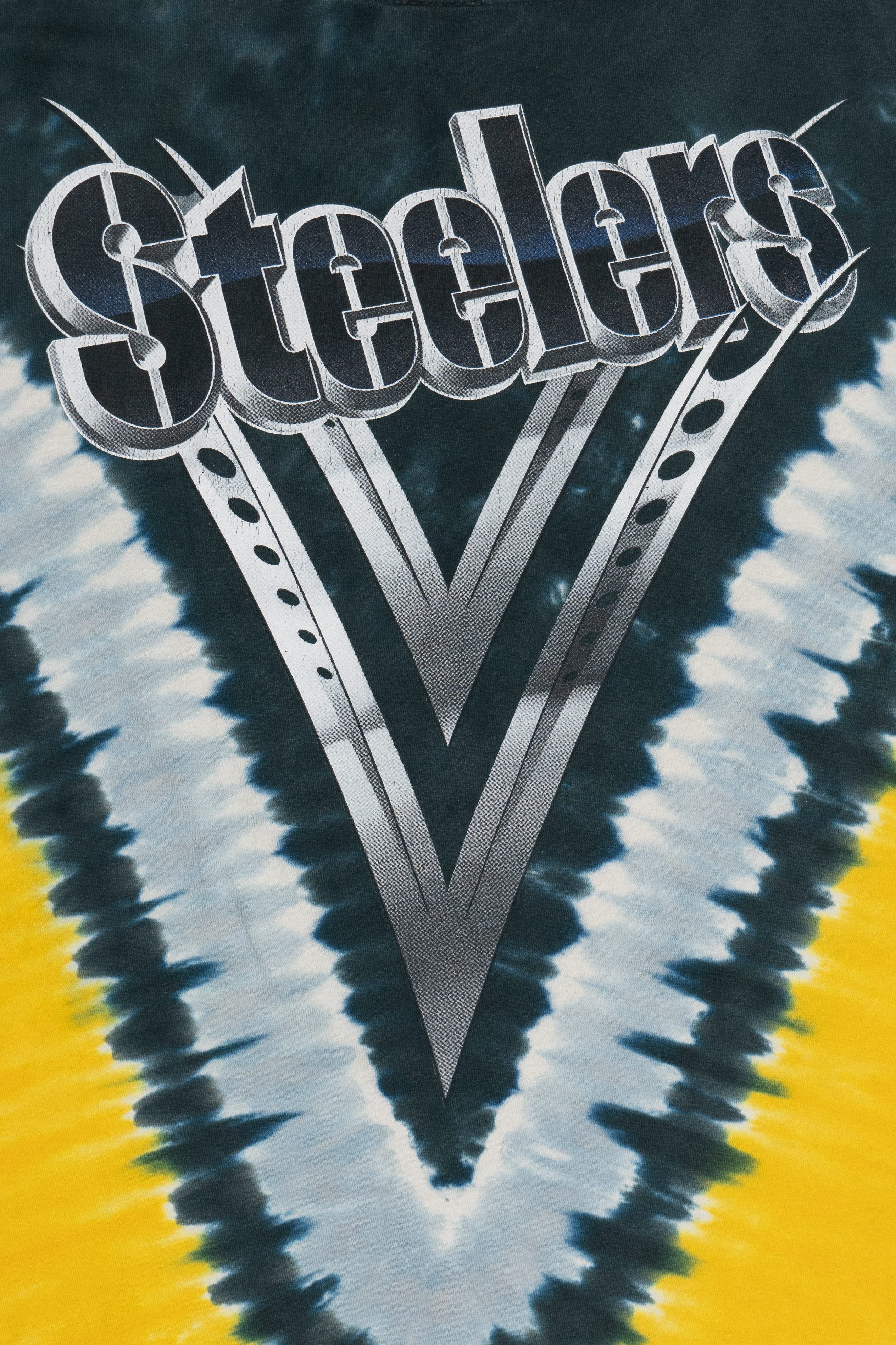 Vintage Pittsburgh Steelers NFL Team Apparel Tie Dye T-Shirt (2000s)