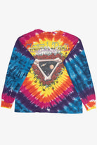 Vintage Grateful Dead "Space Your Face" Liquid Blue Long Sleeve Tie Dye T-Shirt (1990s)