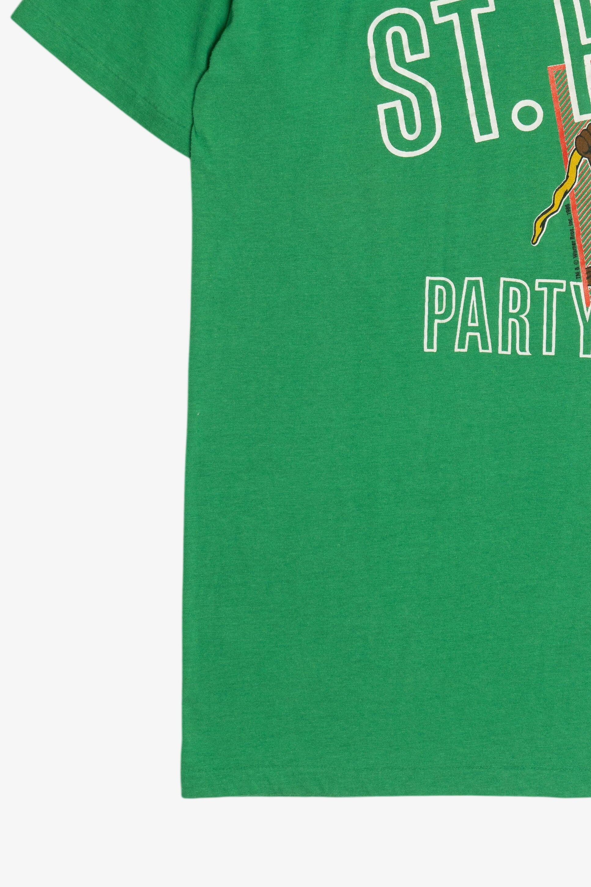 Vintage Taz "St. Pat's Party Animal" Looney Tunes Single Stitch T-Shirt (1990s)
