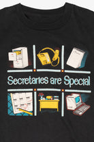 Vintage "Secretaries Are Special" Single Stitch T-Shirt (1990s)