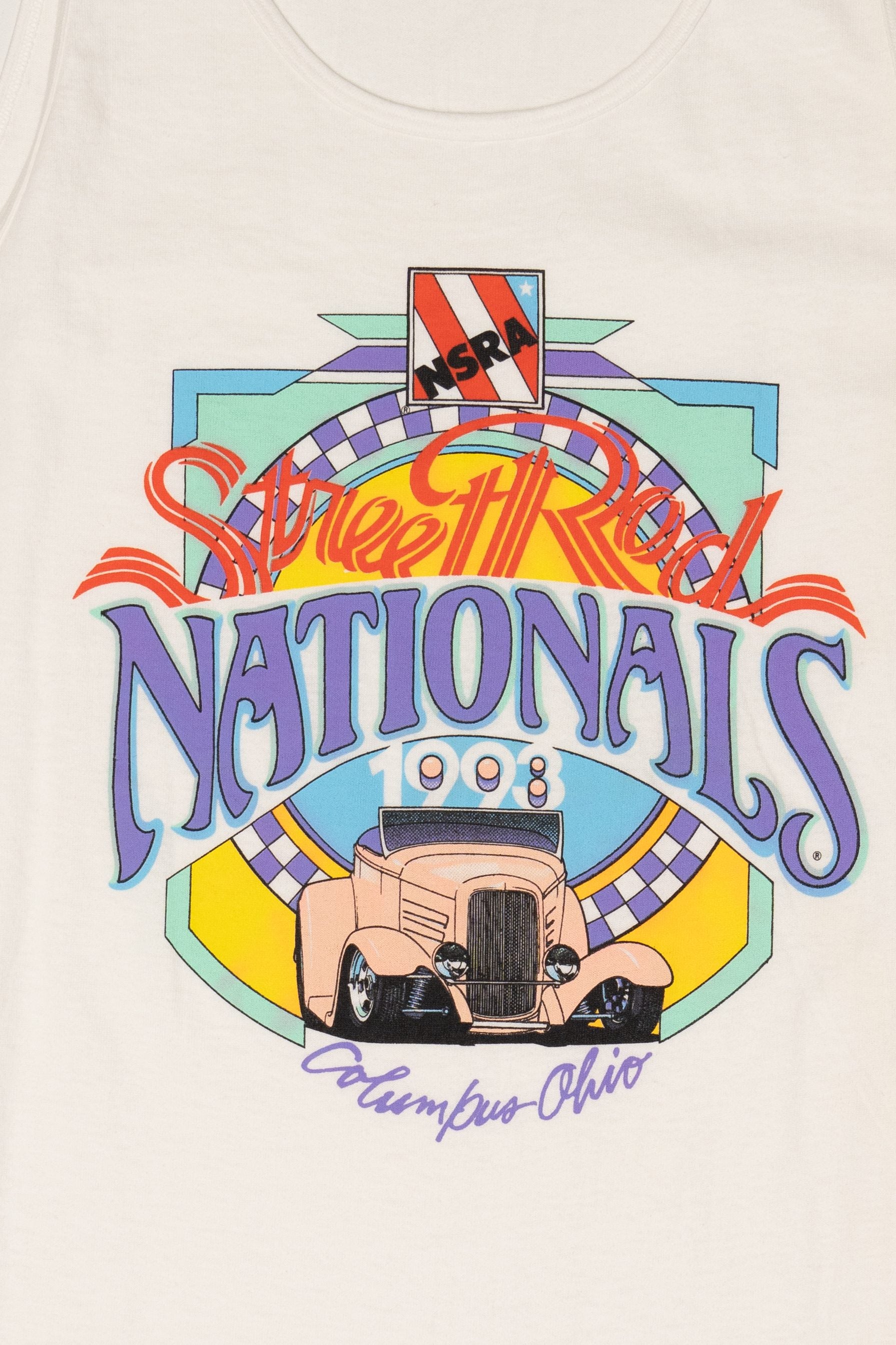 Vintage Street Rod Nationals 1993 Sleeveless T-Shirt (1990s)