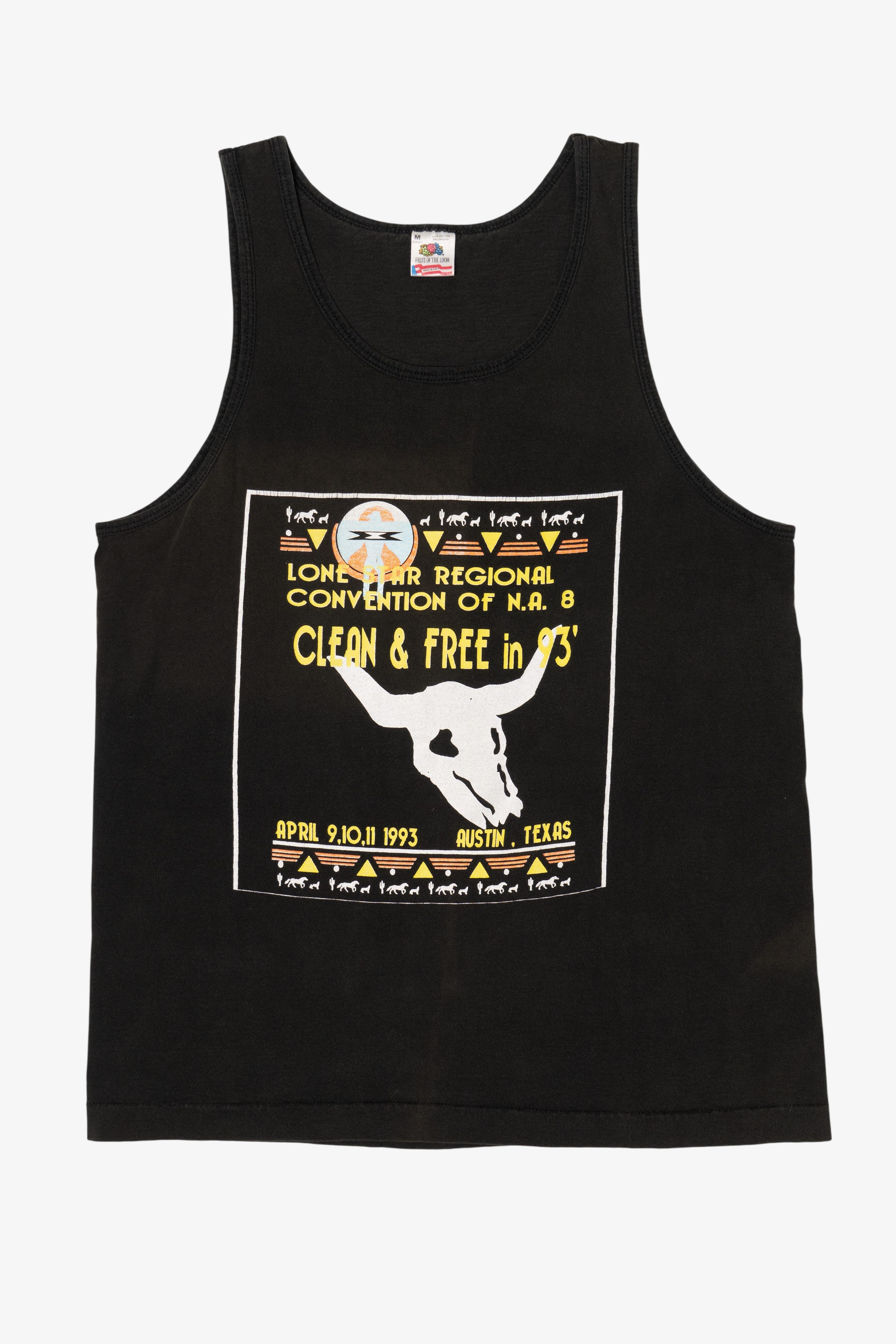 Vintage Lone Star Regional Convention Of N.A. 8 1993 Sleeveless T-Shirt (1990s)