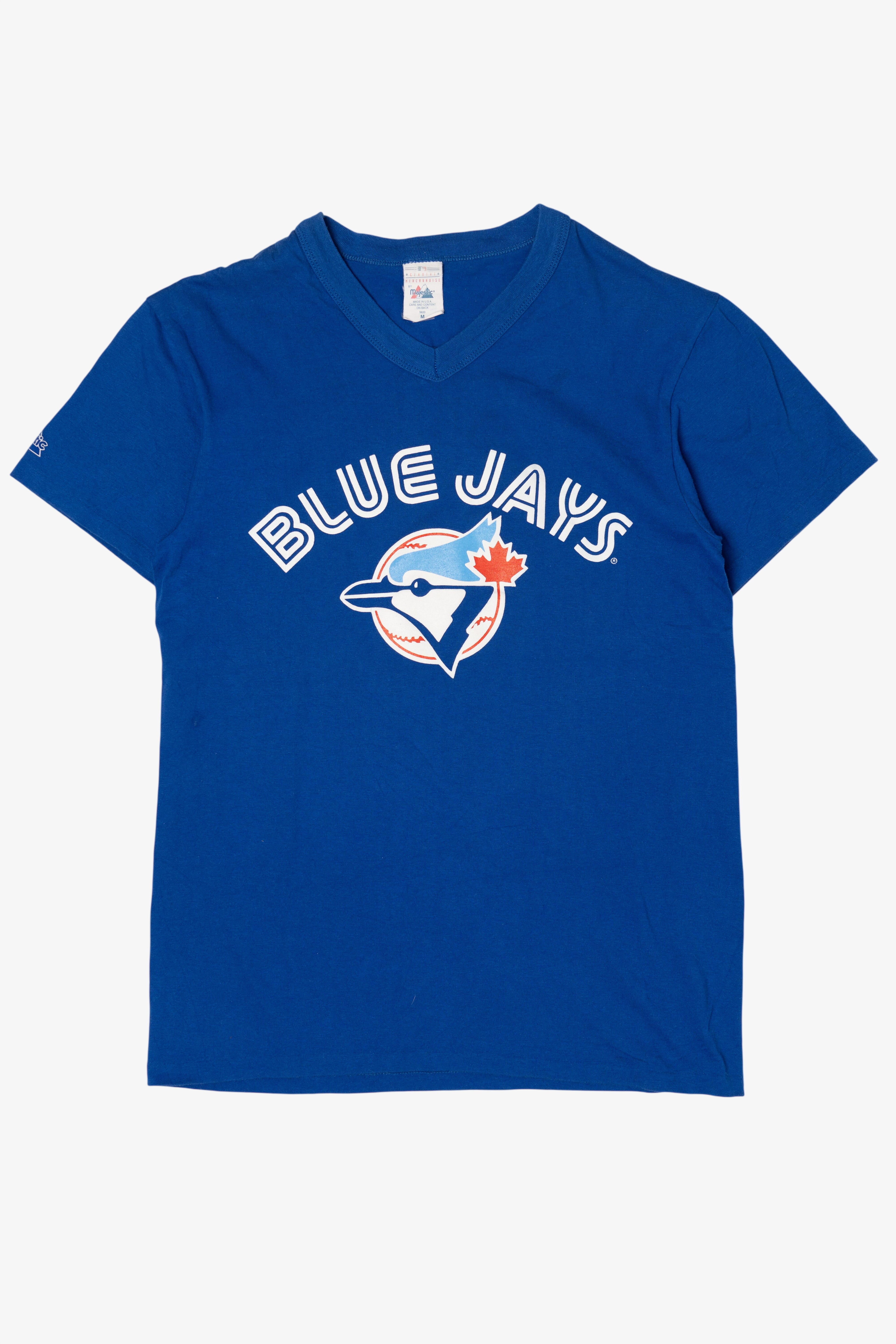 Vintage Toronto Blue Jays #12 Baseball Single Stitch T-Shirt (1990s)