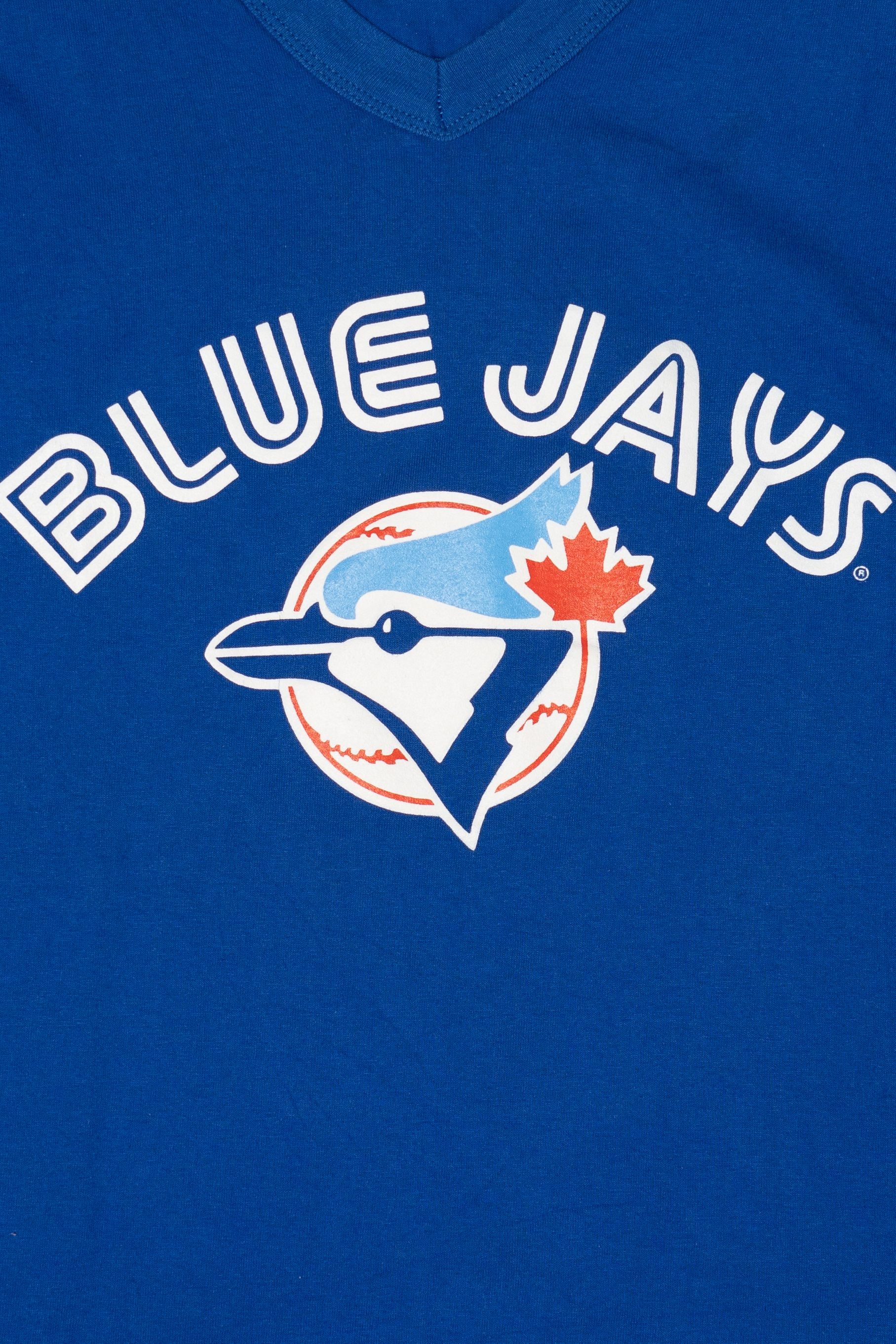 Vintage Toronto Blue Jays #12 Baseball Single Stitch T-Shirt (1990s)