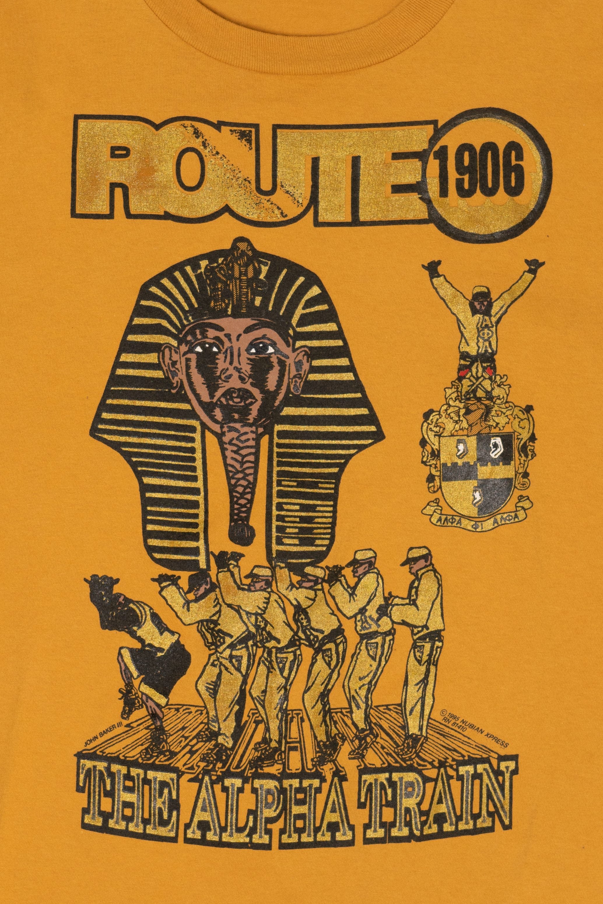 Vintage Route 1906 "The Alpha Train" Single Stitch T-Shirt (1990s)