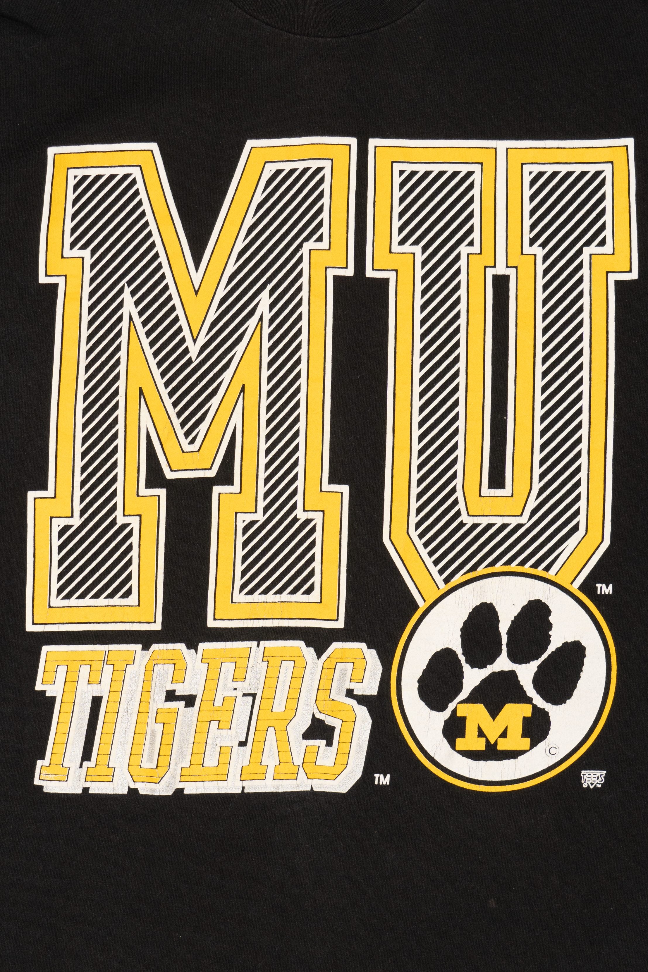 Vintage University Missouri Tigers Single Stitch T-Shirt (1990s)