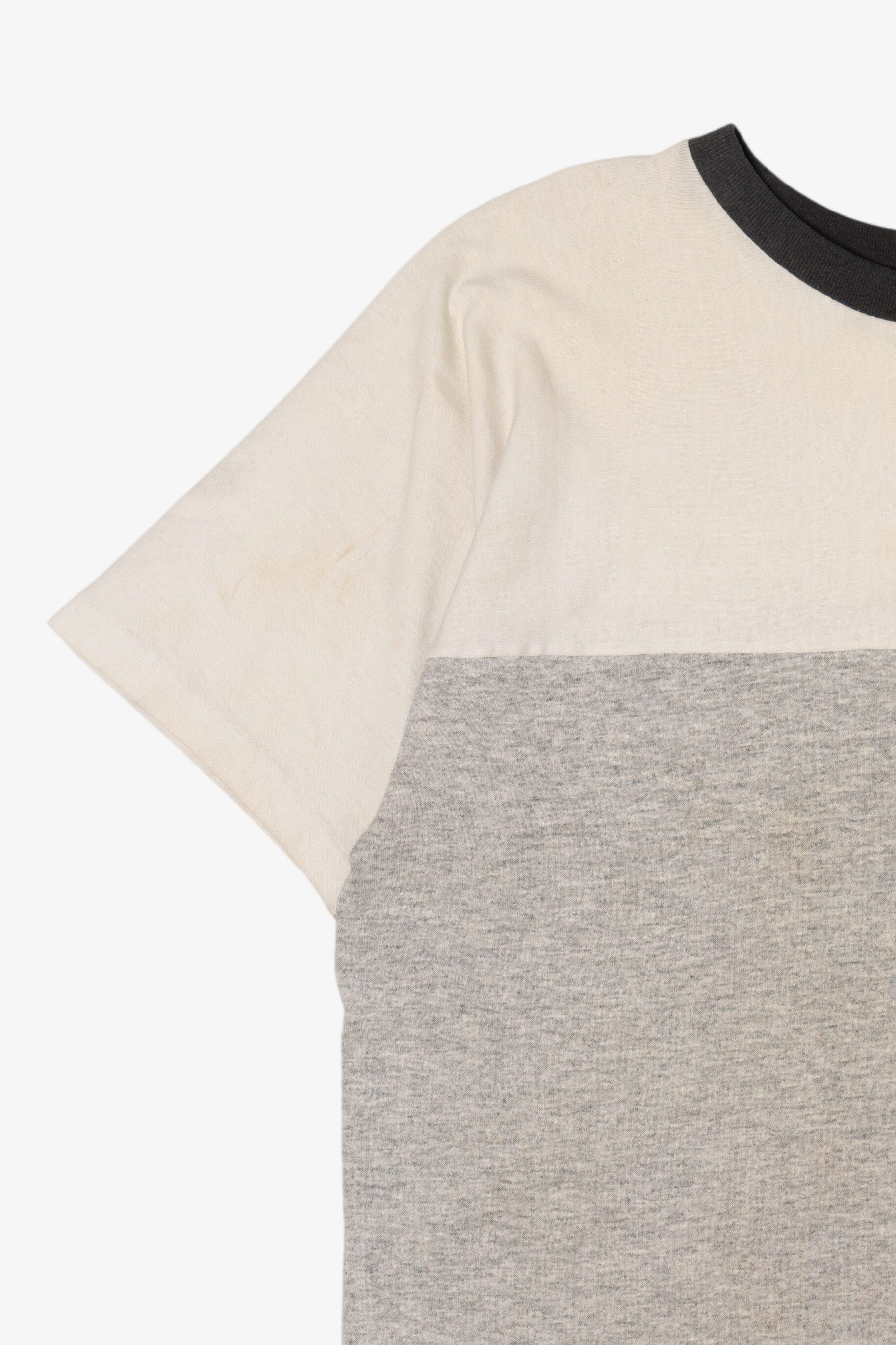 Vintage Gray Spalding Pro Team Single Stitch T-Shirt (1990s)